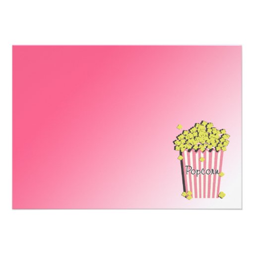 Popcorn and a Movie Announcement