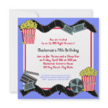 Popcorn and a Movie Custom Invitation