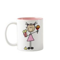 Popcorn And Caramel Apple At The Fair Mug by stick_figures Popcorn And Caramel Apple At The Fair Mug