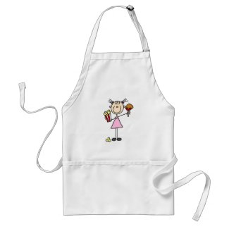 Popcorn and Cotton Candy Tshirts and Gifts apron