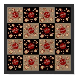 Popcorn Art Poster print