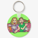 Popcorn at the Movies keychain