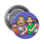 Popcorn at the Movies Pinback Button