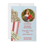 Popcorn Birthday Party Invitation