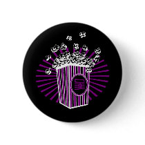 Popcorn Button by HouseEuphonious Popcorn Button