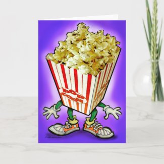 Popcorn card