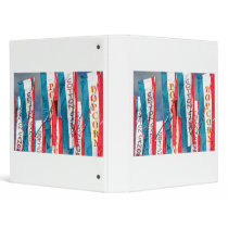 Popcorn Cotton Candy Fair Flags Binder
