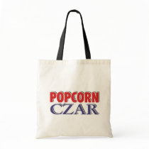Popcorn Czar Tote Bags