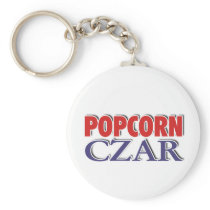 Popcorn Czar Keychain