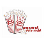 Popcorn Date Night Postcards
