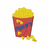Popcorn embroidered shirts by ZazzleEmbroidery Popcorn embroidered shirts