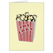Popcorn greeting card that you create!