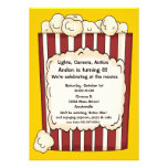 Popcorn Invitation