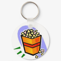 Popcorn keychains by claricardoza Popcorn keychains