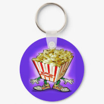 Popcorn keychains by FunGraphix Popcorn keychains