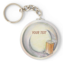 Popcorn Keychain