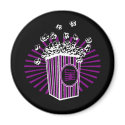 Popcorn Magnet by HouseEuphonious Popcorn Magnet