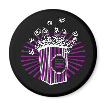 Popcorn Magnet by HouseEuphonious Popcorn Magnet