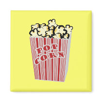 Popcorn magnet by BellyJeans Popcorn magnet