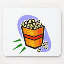 Popcorn mousepads by claricardoza Popcorn mousepads