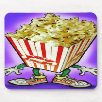 Popcorn mousepads by FunGraphix Popcorn mousepads