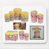 POPCORN Mousepad by REDFLOORMAN POPCORN Mousepad