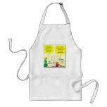Popcorn pancakes cartoon apron
