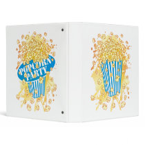 POPCORN_PARTY VINYL BINDERS