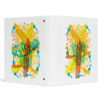 POPCORN_PARTY 3 RING BINDER