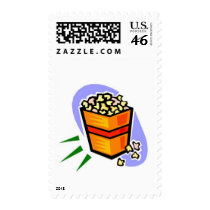 Popcorn postage by claricardoza Popcorn postage