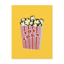 Popcorn Postcard by BellyJeans Popcorn Postcard