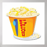 Popcorn Poster Print
