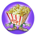 Popcorn stickers