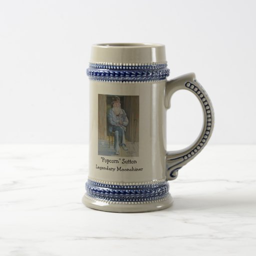 "Popcorn" Sutton Legendary Moonshiner Coffee Mug