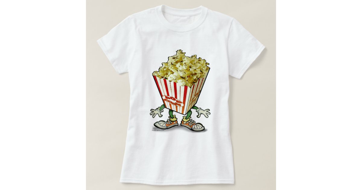 Popcorn TShirt Zazzle