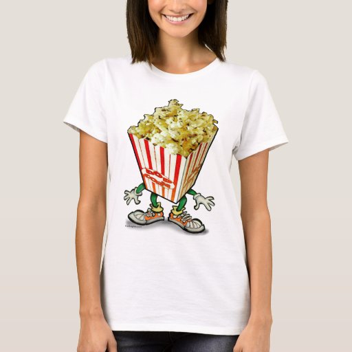 Popcorn TShirt Zazzle