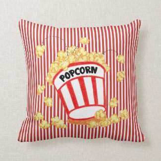 Popcorn Throw Pillow