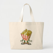 Popcorn Tote Bags