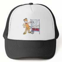 popcorn vendor movie popcorn cart hat