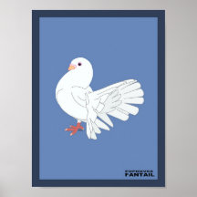 PopDoves Fantail Print