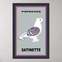 PopDoves Satinette Poster