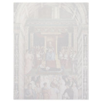 Pope Aeneas Piccolomini Canonize Catherine Custom Letterhead