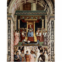 Pope Aeneas Piccolomini Canonize Catherine Acrylic Cut Out