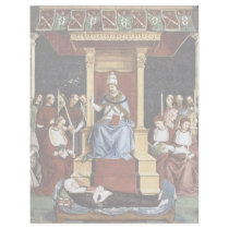 Pope Aeneas Piccolomini Canonize Catherineien Custom Letterhead