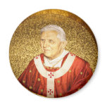 Pope Benedict XVI mosaic Magnet