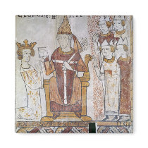 Pope Clement IV Investing Charles of Anjou Refrigerator Magnet
