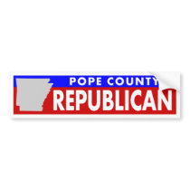 Pope County Republican Bumper Sticker