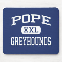 Pope - Greyhounds - High School - Marietta Georgia mousepads by customteamsportswear Pope - Greyhounds - High School - Marietta Georgia mousepads