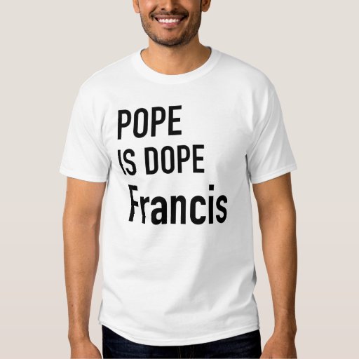 pope smokes dope t shirt