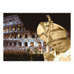 Pope John Paul II Blessing Notecards Personalized Announcements